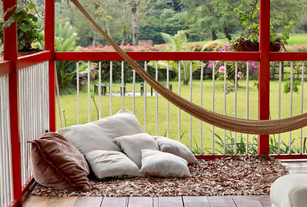 La Cabana Ecohotel - Valle Del Cocora サレント エクステリア 写真