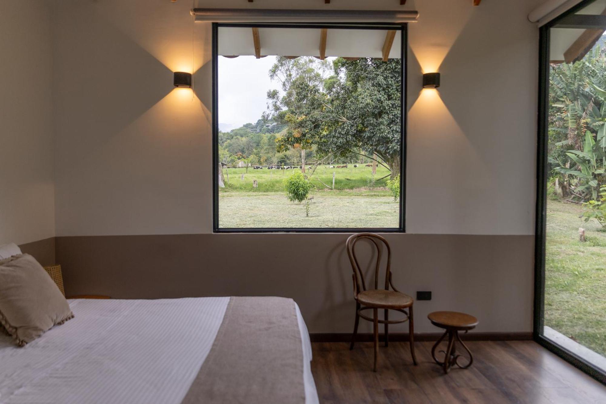 La Cabana Ecohotel - Valle Del Cocora サレント エクステリア 写真