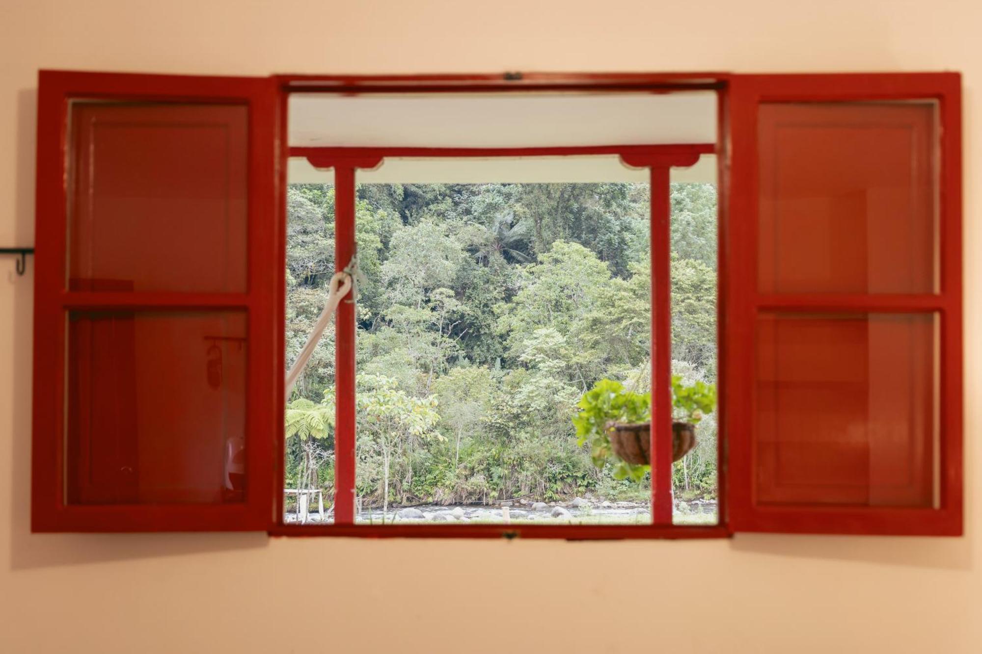 La Cabana Ecohotel - Valle Del Cocora サレント エクステリア 写真