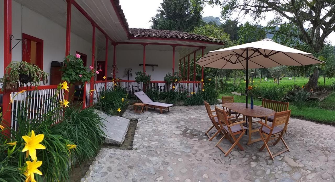 La Cabana Ecohotel - Valle Del Cocora サレント エクステリア 写真