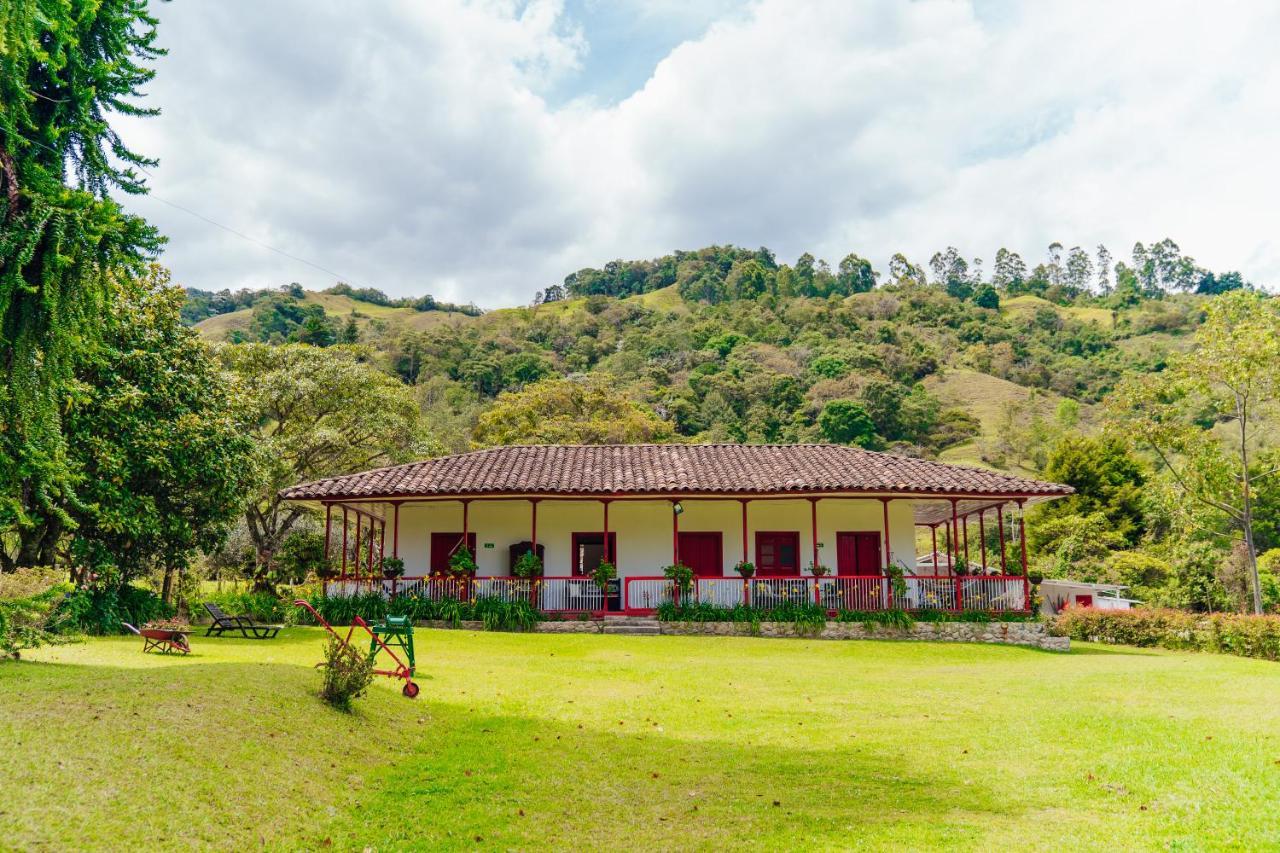 La Cabana Ecohotel - Valle Del Cocora サレント エクステリア 写真